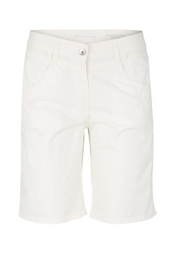 TOM TAILOR Pantaloni chino  bianco