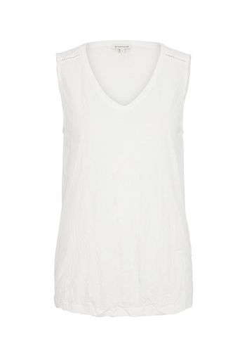 TOM TAILOR Top  bianco