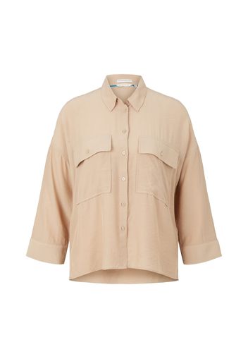 TOM TAILOR Camicia da donna  beige