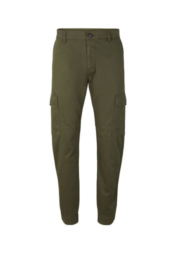 TOM TAILOR Pantaloni cargo  oliva