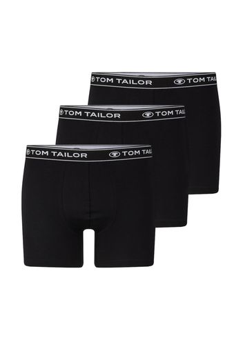 TOM TAILOR Boxer  nero / bianco