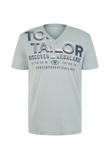 TOM TAILOR Maglietta  navy / opale / bianco