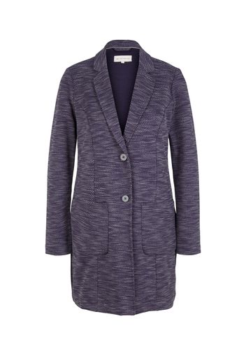 TOM TAILOR Blazer  blu violetto / bianco