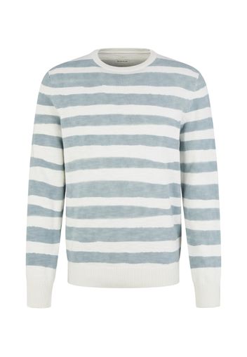 TOM TAILOR Pullover  blu fumo / bianco