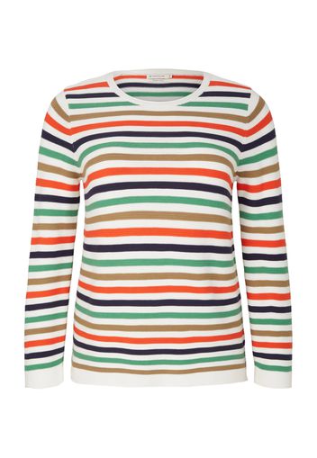 TOM TAILOR Pullover  colori misti / bianco