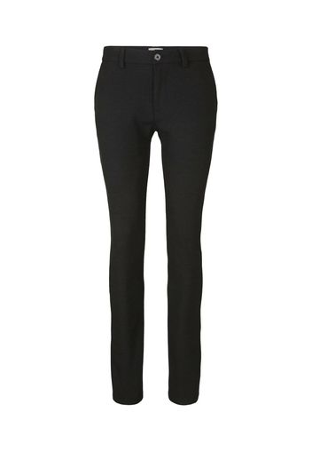 TOM TAILOR Pantaloni chino 'Travis'  nero