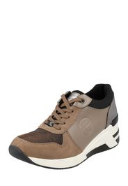 TOM TAILOR Sneaker bassa  marrone / marrone chiaro / grigio / nero