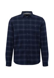TOM TAILOR Camicia  blu scuro / grigio