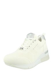 TOM TAILOR Sneaker bassa  argento / bianco