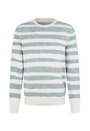 TOM TAILOR Pullover  blu fumo / bianco