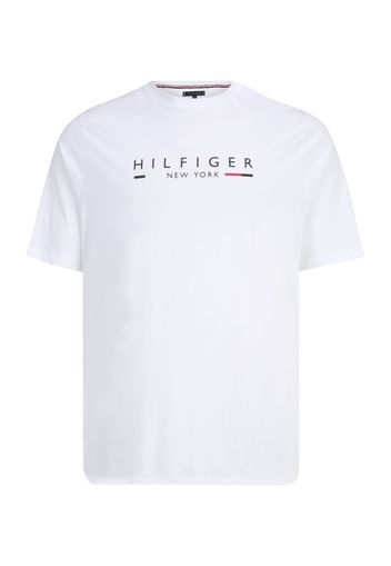 Tommy Hilfiger Big & Tall Maglietta  rosso acceso / nero / bianco