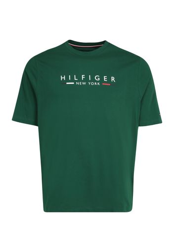 Tommy Hilfiger Big & Tall Maglietta  marino / verde scuro / rosso / bianco