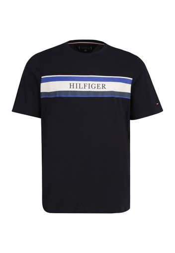 Tommy Hilfiger Big & Tall Maglietta  blu / navy / bianco