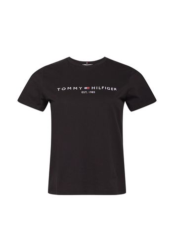 Tommy Hilfiger Curve Maglietta  nero / bianco / rosso / navy