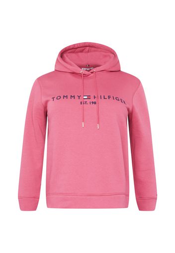 Tommy Hilfiger Curve Felpa  fucsia / navy / bianco / rosso