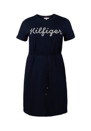 Tommy Hilfiger Curve Abito  blu notte / bianco