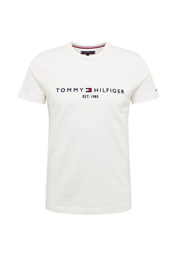 TOMMY HILFIGER Maglietta  bianco / blu scuro / rosso