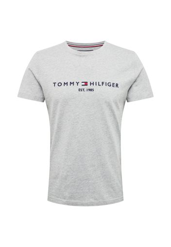 TOMMY HILFIGER Maglietta  blu scuro / grigio chiaro / rosso