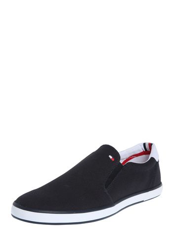 TOMMY HILFIGER Scarpa slip-on  blu notte / bianco