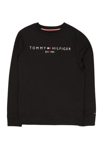 TOMMY HILFIGER Felpa  nero / bianco / rosso chiaro / blu
