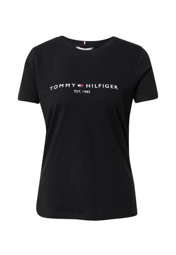 TOMMY HILFIGER Maglietta  nero / bianco / rosso / navy