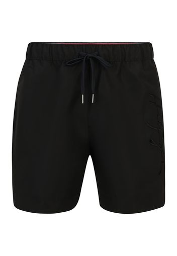 Tommy Hilfiger Underwear Pantaloncini da bagno  nero / rosso / bianco