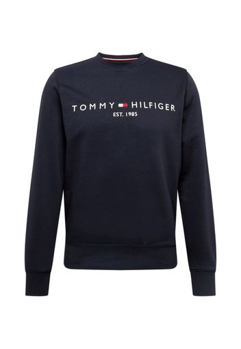 TOMMY HILFIGER Felpa  blu scuro / bianco / rosso