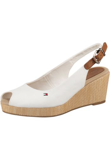 TOMMY HILFIGER Sandalo 'Elba'  bianco