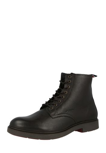 TOMMY HILFIGER Boots stringati  marrone scuro