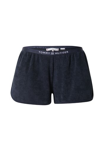 Tommy Hilfiger Underwear Pantaloncini da pigiama 'TERRY'  marino / bianco