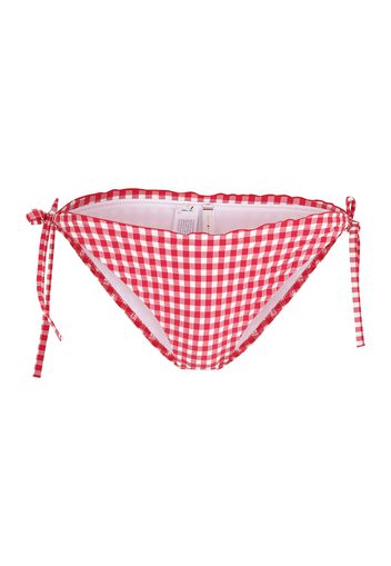 Tommy Hilfiger Underwear Pantaloncini per bikini  rosso fuoco / bianco