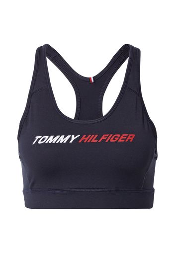 TOMMY HILFIGER Reggiseno sportivo  blu scuro / bianco / rosso