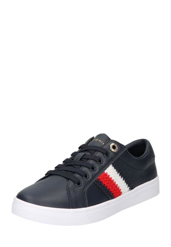 TOMMY HILFIGER Sneaker bassa  bianco / rosso / navy / oro