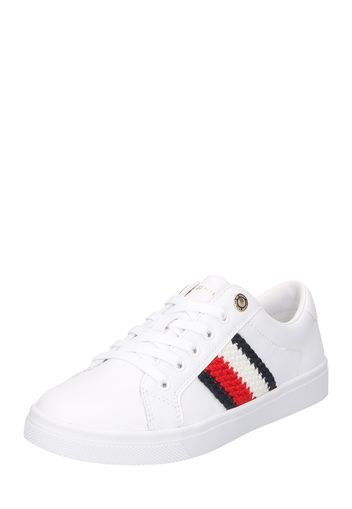 TOMMY HILFIGER Sneaker bassa  bianco / rosso / navy