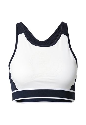 TOMMY HILFIGER Reggiseno sportivo  bianco / blu notte