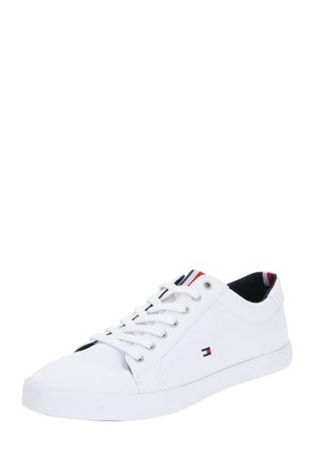 TOMMY HILFIGER Sneaker bassa  bianco / blu scuro / rosso fuoco