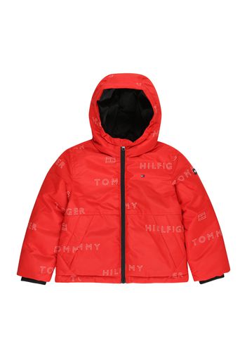 TOMMY HILFIGER Giacca di mezza stagione  rosso / bianco