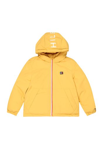 TOMMY HILFIGER Giacca di mezza stagione  giallo scuro / rosso chiaro / bianco / navy