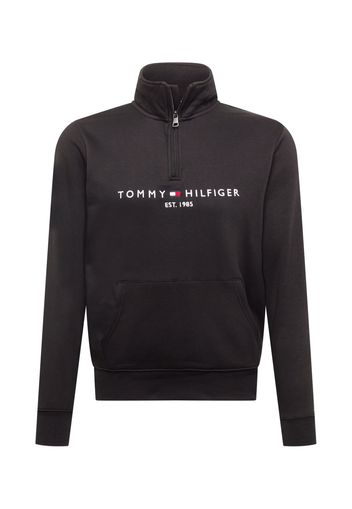 TOMMY HILFIGER Felpa  nero / bianco / rosso