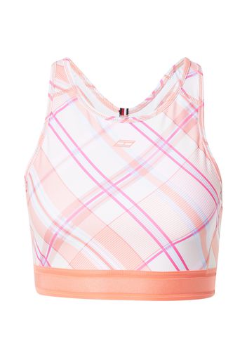 TOMMY HILFIGER Reggiseno  blu chiaro / bianco / rosa / albicocca