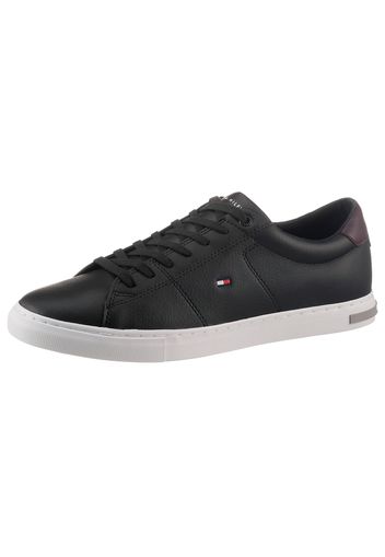 TOMMY HILFIGER Sneaker bassa  nero / bianco / rosso