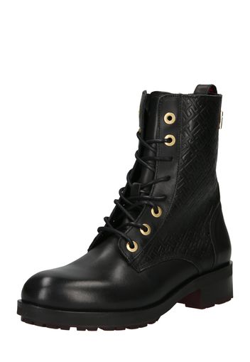 TOMMY HILFIGER Stivaletto stringato  nero