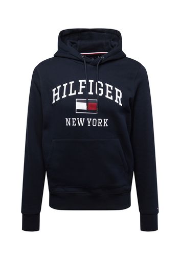 TOMMY HILFIGER Felpa  blu notte / bianco / rosso