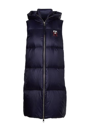 TOMMY HILFIGER Gilet 'Monogram'  bianco / navy / rosso