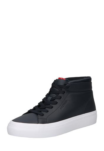 TOMMY HILFIGER Sneaker alta  blu scuro / bianco / rosso