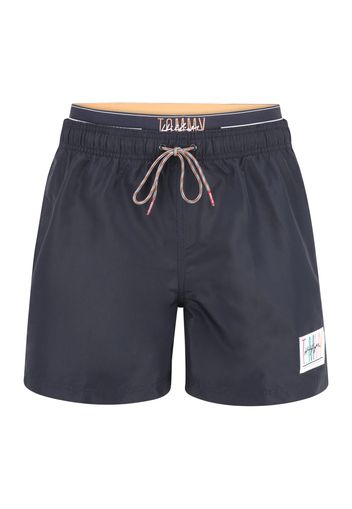 Tommy Hilfiger Underwear Pantaloncini da bagno  blu chiaro / blu notte / rosso / bianco