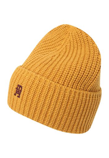 TOMMY HILFIGER Berretto  giallo oro / rosso violaceo