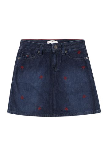 TOMMY HILFIGER Gonna  blu denim / rosso