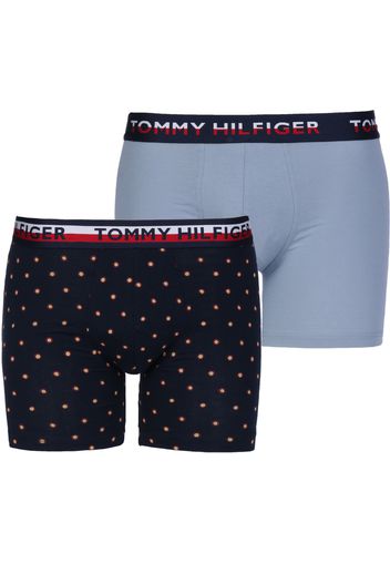 Tommy Hilfiger Underwear Boxer ' Brief Print 2 Pack '  blu chiaro