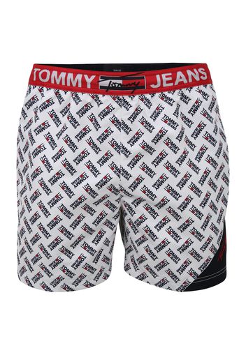 Tommy Hilfiger Underwear Pantaloncini da bagno  bianco / blu scuro / rosso fuoco